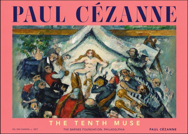 Paul Cézanne The Tenth Muse No2 - Affiche