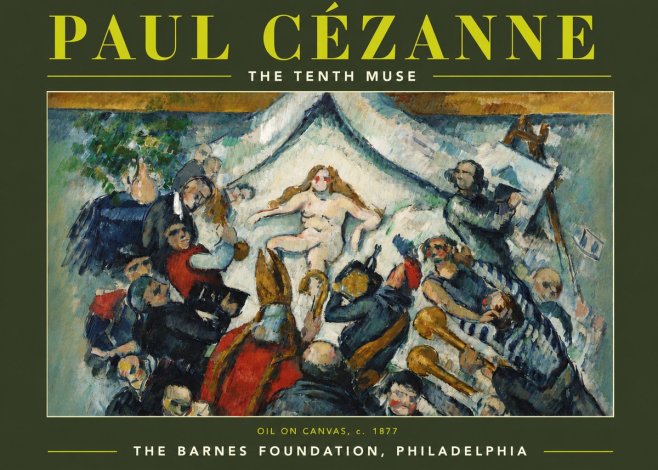 Paul Cézanne The Tenth Muse No4 - Affiche