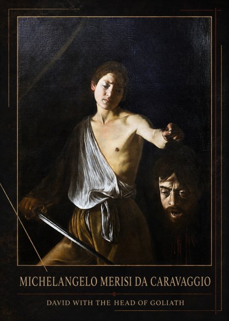 Michelangelo Merisi da Caravaggio David with the Head of Goliath II No1 - Affiche