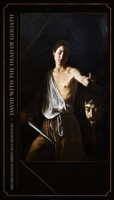 Michelangelo Merisi da Caravaggio David with the Head of Goliath II No3 - Affiche