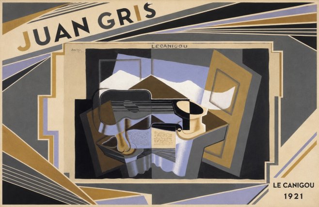 Juan Gris Le Canigou No4 - Affiche