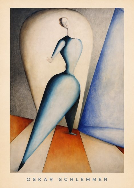 Oskar Schlemmer Oskar Schlemmer No6 - Affiche