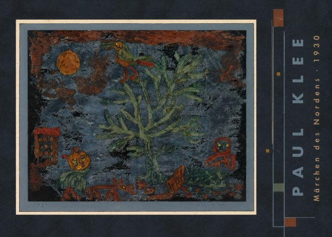 Paul Klee Märchen Des Nordens No3 - Affiche
