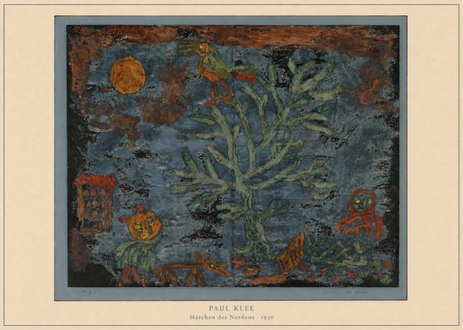 Paul Klee Märchen Des Nordens No6 - Affiche