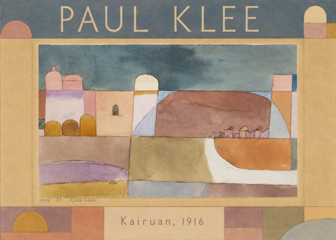 Paul Klee Kairuan, 1916 No3 - Affiche