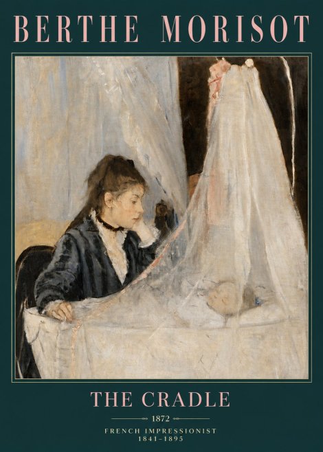 Berthe Morisot The Cradle No3 - Affiche