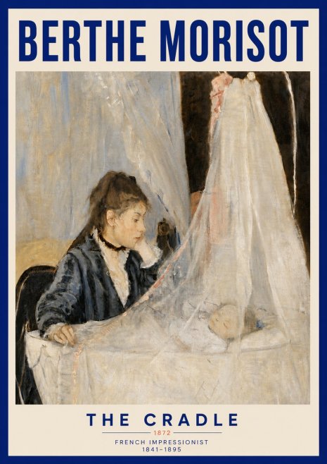 Berthe Morisot The Cradle No5 - Affiche