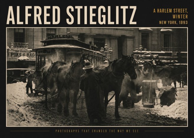 Alfred Stieglitz New York - Winter No5 - Affiche