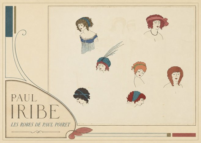 Paul Iribe Les Robes De Paul Poiret No3 - Affiche