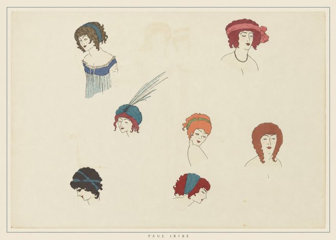 Paul Iribe Les Robes De Paul Poiret No4 - Affiche