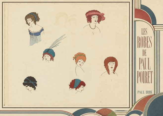 Paul Iribe Les Robes De Paul Poiret No5 - Affiche