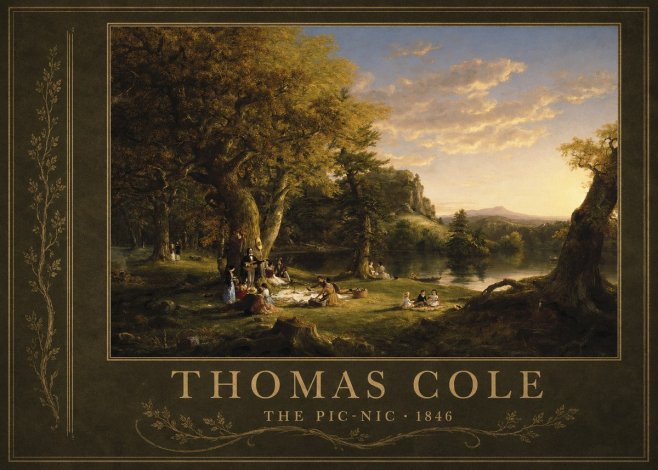 Thomas Cole The Pic-nic I No2 - Affiche