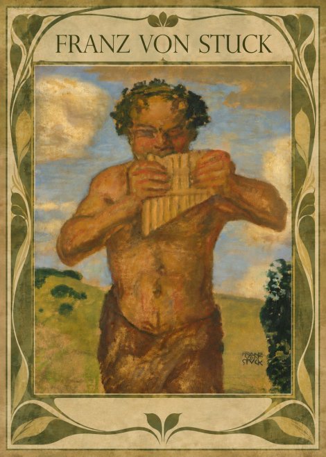 Franz von Stuck Faun No5 - Affiche