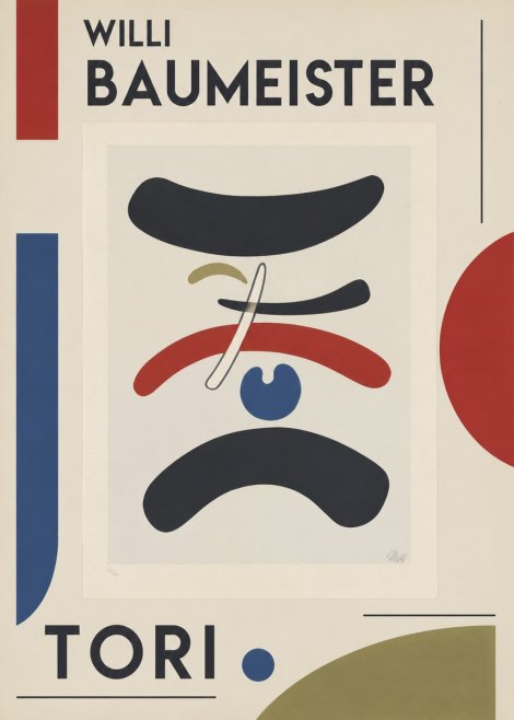 Willi Baumeister Tori No2 - Affiche