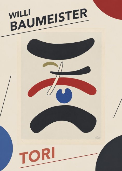 Willi Baumeister Tori No4 - Affiche
