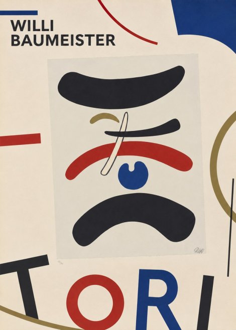 Willi Baumeister Tori No6 - Affiche