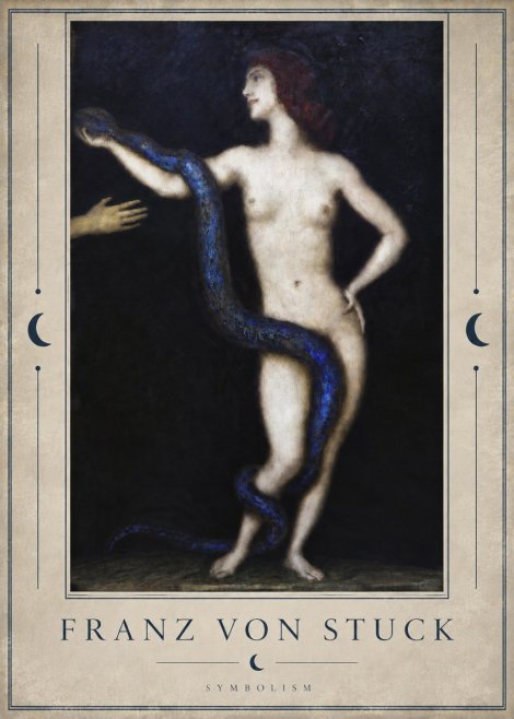 Franz von Stuck Sin No3 - Affiche