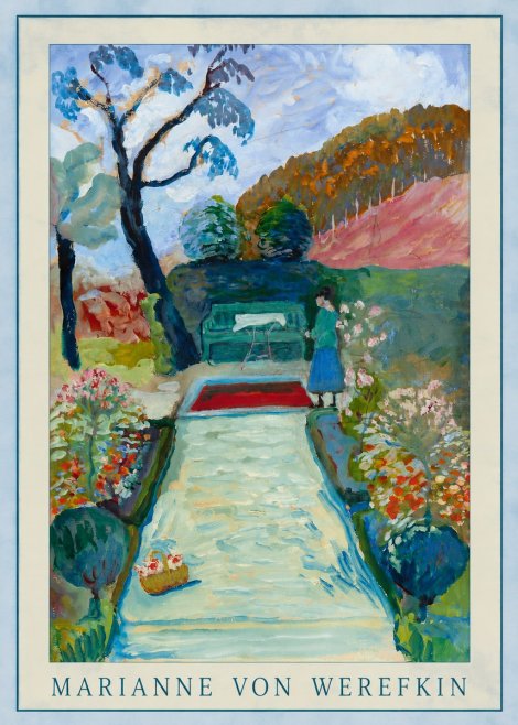 Marianne von Werefkin Summer Garden No1 - Affiche