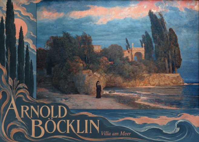 Arnold Böcklin Villa Am Meer No6 - Affiche