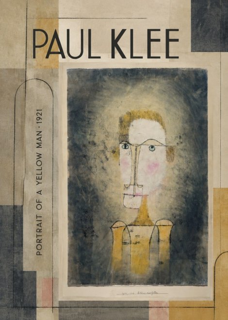 Paul Klee Portrait of a Yellow Man No3 - Affiche