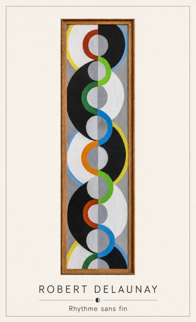 Robert Delaunay Rythme Sans Fin II No4 - Affiche