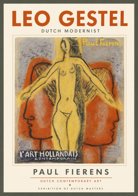 Leo Gestel L'art Hollandais Contemporain I No3 - Affiche