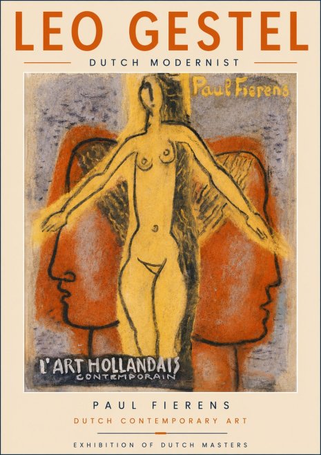 Leo Gestel L'art Hollandais Contemporain I No5 - Affiche