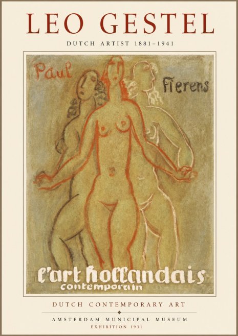 Leo Gestel L'art Hollandais Contemporain II No1 - Affiche