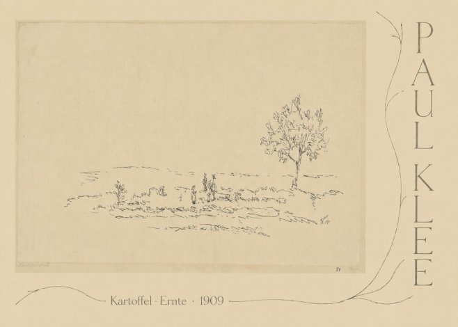 Paul Klee Kartoffel-ernte No5 - Affiche