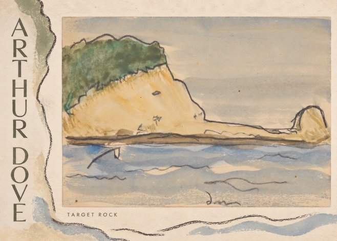 Arthur Dove Target Rock No3 - Affiche