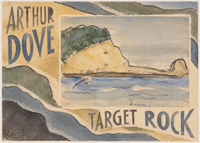 Arthur Dove Target Rock No5 - Affiche