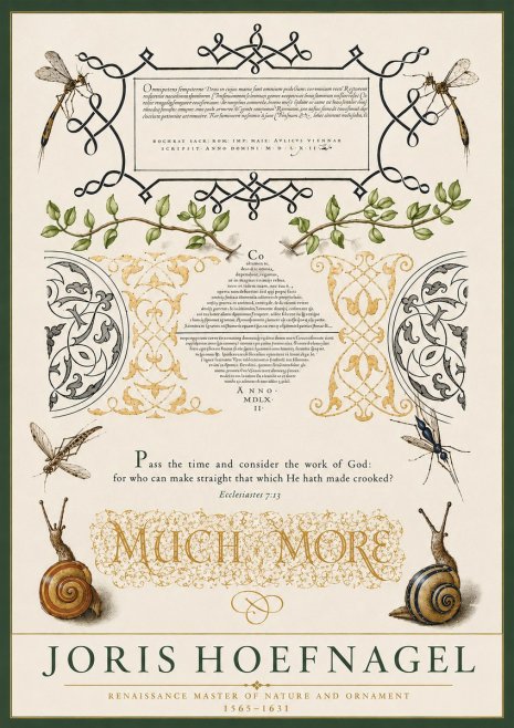 Joris Hoefnagel Memento Mori No5 - Affiche