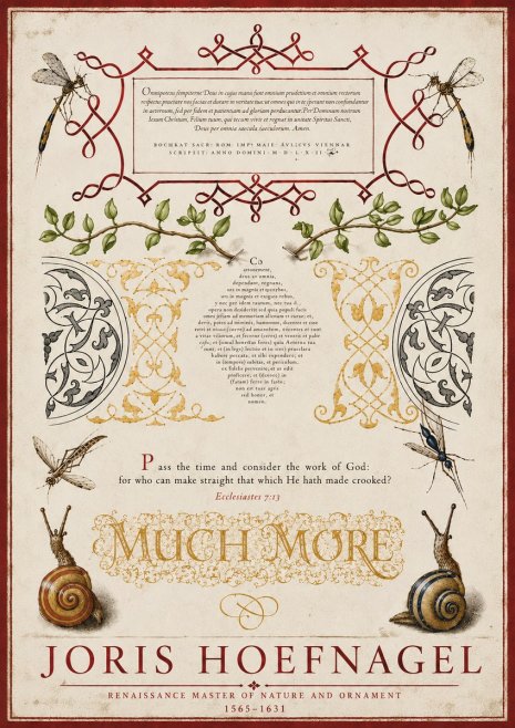 Joris Hoefnagel Memento Mori No6 - Affiche