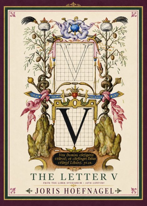Joris Hoefnagel The Letter V No4 - Affiche