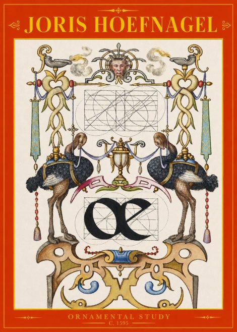 Joris Hoefnagel Ornamental Study I No2 - Affiche
