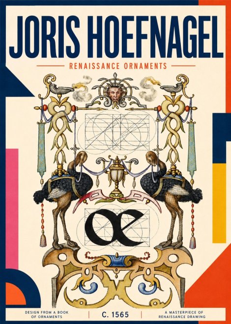 Joris Hoefnagel Ornamental Study I No6 - Affiche