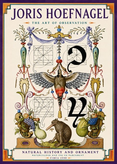 Joris Hoefnagel Study of Nature and Ornament No6 - Affiche