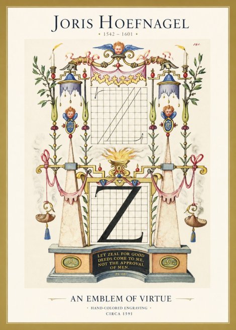 Joris Hoefnagel The Z Table No2 - Affiche