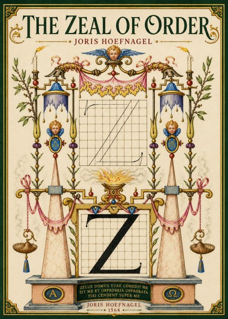 Joris Hoefnagel The Z Table No5 - Affiche