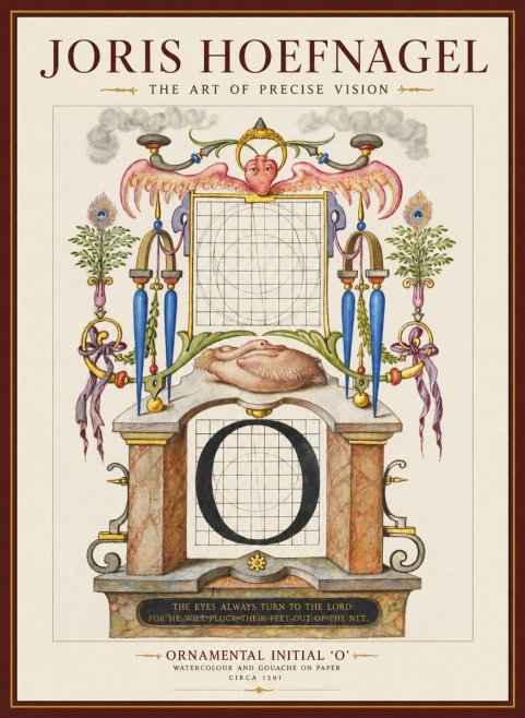 Joris Hoefnagel Ornamental Initial 'O' No1 - Affiche