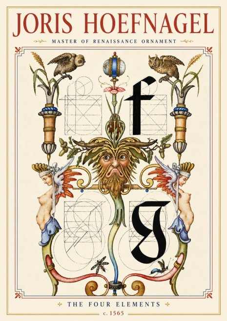Joris Hoefnagel The Four Elements II No4 - Affiche