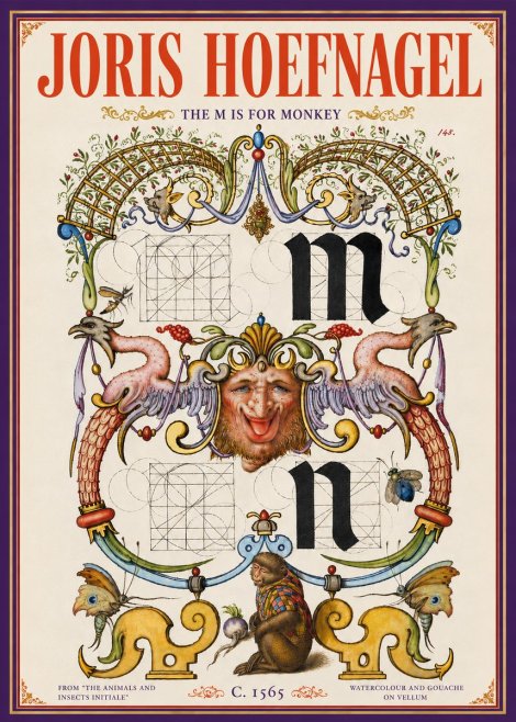 Joris Hoefnagel Grotesques and Ornaments No6 - Affiche