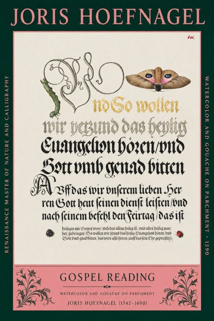 Joris Hoefnagel Gospel Reading No2 - Affiche