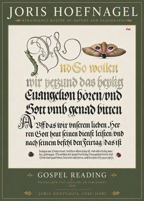 Joris Hoefnagel Gospel Reading No4 - Affiche