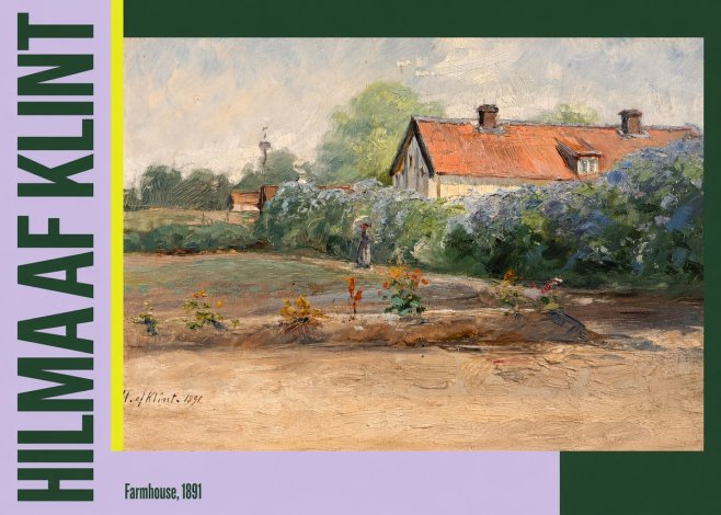 Hilma af Klint Farmhouse, 1891 No3 - Affiche
