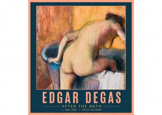 Edgar Degas After the Bath I No2 - Affiche
