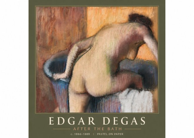 Edgar Degas After the Bath I No3 - Affiche