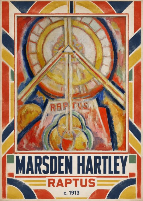 Marsden Hartley Raptus No1 - Affiche