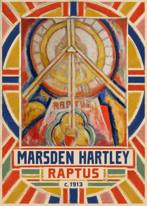 Marsden Hartley Raptus No3 - Affiche