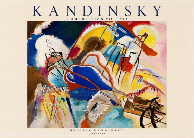 Kandinsky Composition Vii I No2 - Affiche